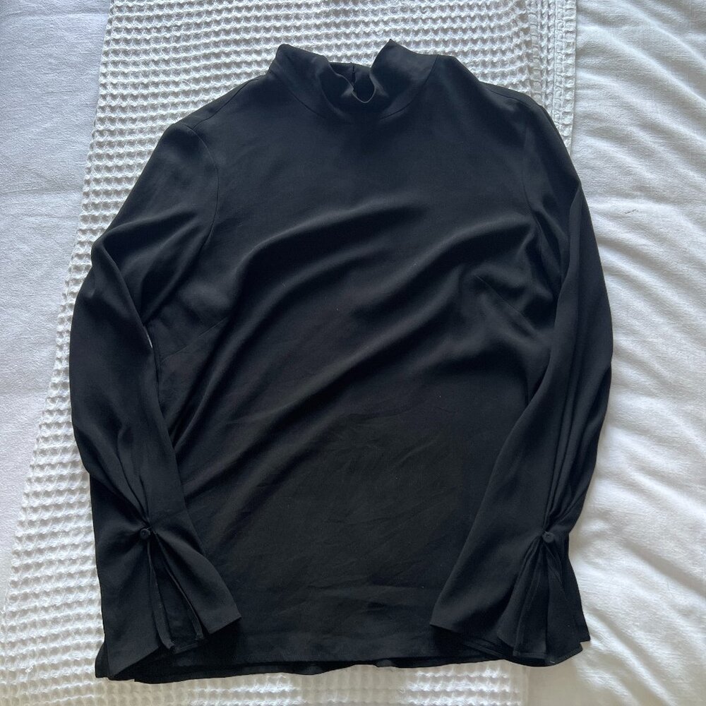 MM LaFleur The Sabrina Mock Neck Top - Picture 6 of 11